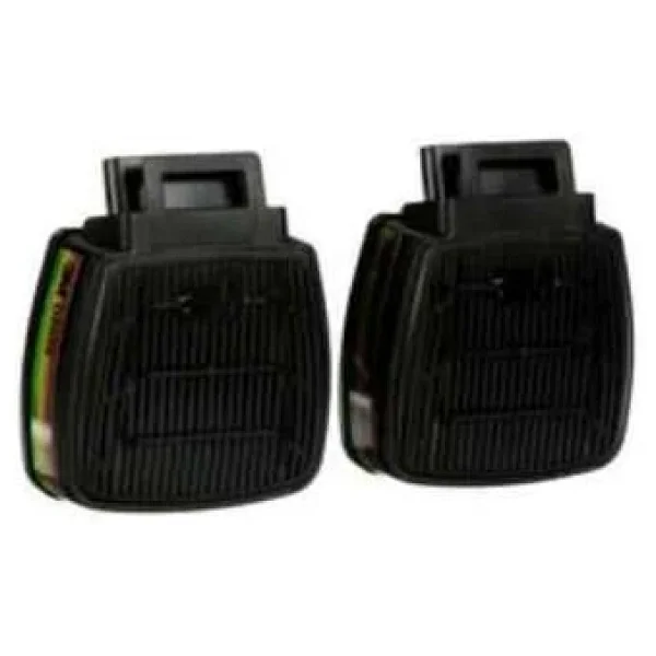 3m D8059 Secure Click Dual Flow Gaz ve Buhar Filtresi (1 Çift) - 1 Adet - Görsel 3