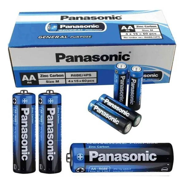 Panasonic Manganez 60'lı AA Kalem Pil - Görsel 6
