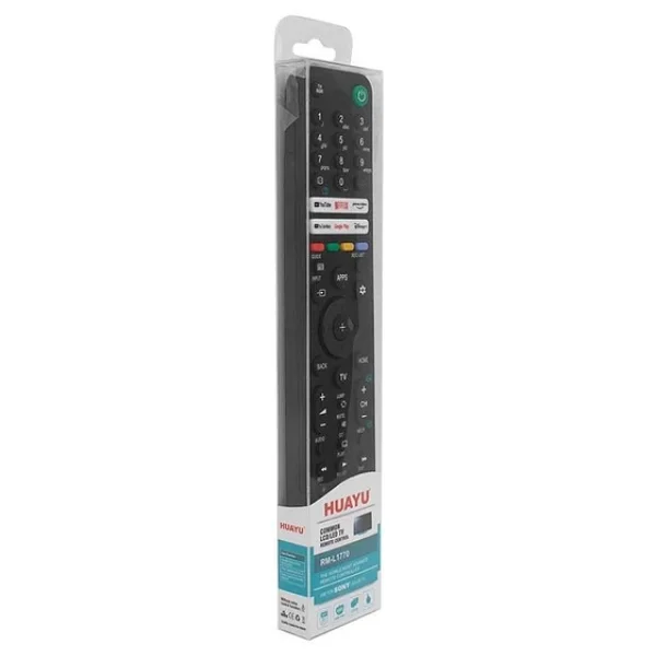 Sony Uyumlu Huayu Rm-l1770 Smart Led Tv Kumanda Siyah - Görsel 4