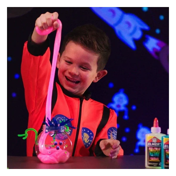 Elmer's Karanlıkta Parlayan Slime Pembe Yapıştırıcı 147 ml - Görsel 3