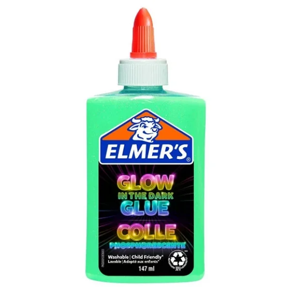 Elmer's Karanlıkta Parlayan Slime Mavi Yapıştırıcı 147 ml - Görsel 4