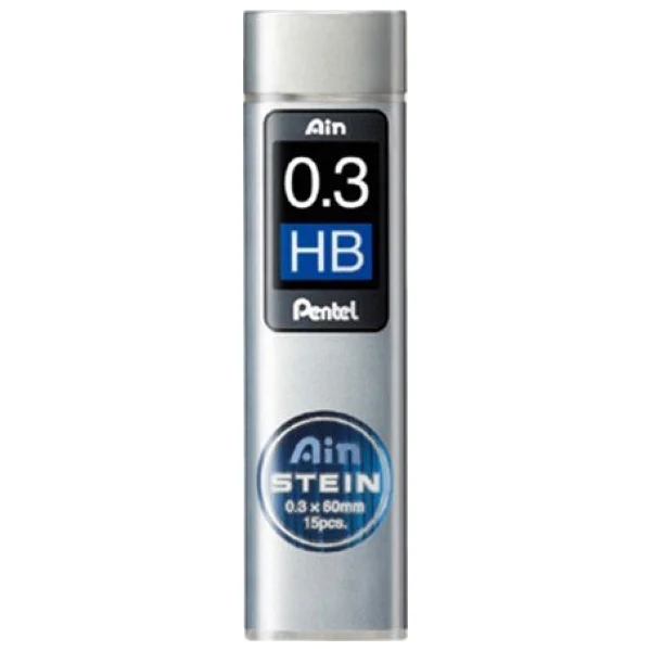 Pentel Ain Stein 0.3 mm HB 15'li Tüp Kalem Ucu - Görsel 7