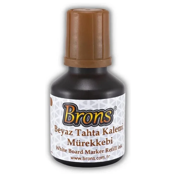 Brons 30 ml Kahverengi Tahta Kalem Mürekkebi - Görsel 6