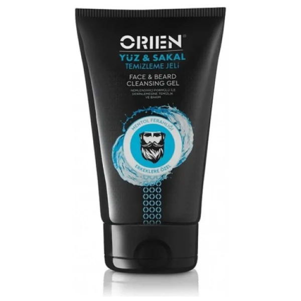 Orien Mentol Ferahlığı 150 ml Sakal ve Yüz Temizleme Jeli - Görsel 5