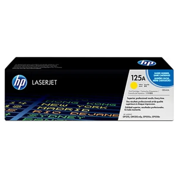 HP 125A CB542A Sarı Toner - Görsel 7