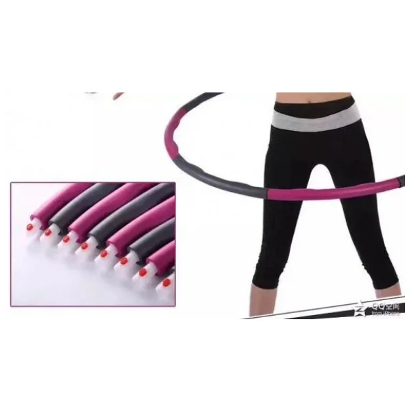Leyaton Hul-a Hoop Çemberi 1.5 Kg 90-100 Cm Lyt-114 Pembe - Görsel 5