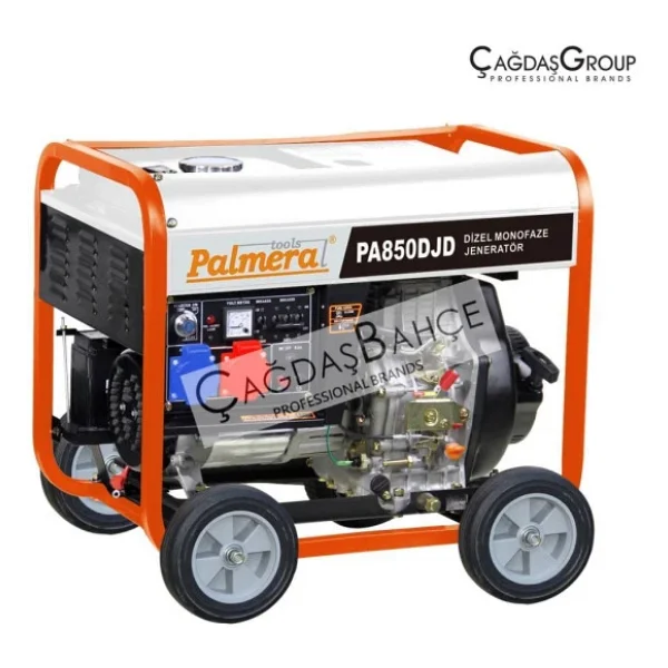 Palmera PA850DJD 6.87 kVA İpli/Marşlı Dizel Jeneratör - Görsel 2