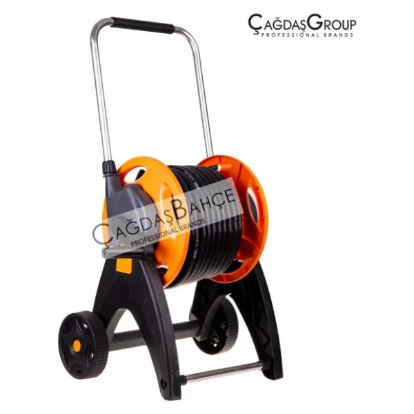 GF 8000-5774 25 m Tekerlekli Makaralı Bahçe Hortumu - Görsel 5