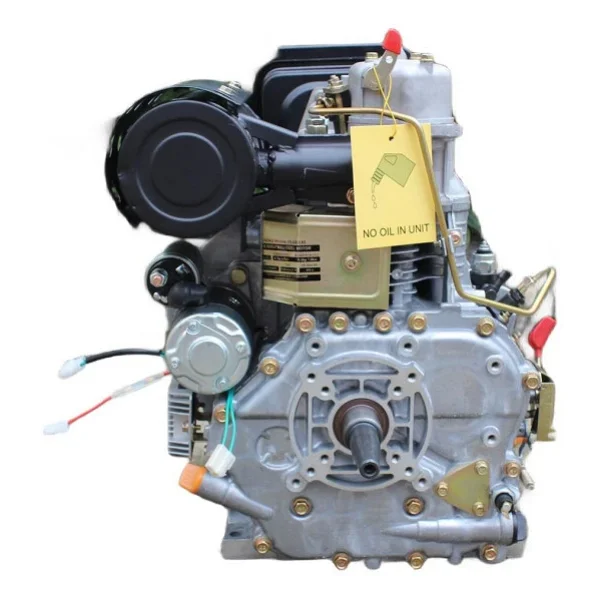 GoldMoto GM186FAE-G1A 10 Hp Marşlı Konik Uzun Krank Dizel Motor - Görsel 7