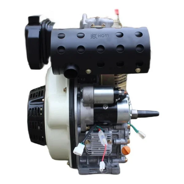 GoldMoto GM186FAE-G1A 10 Hp Marşlı Konik Uzun Krank Dizel Motor - Görsel 8