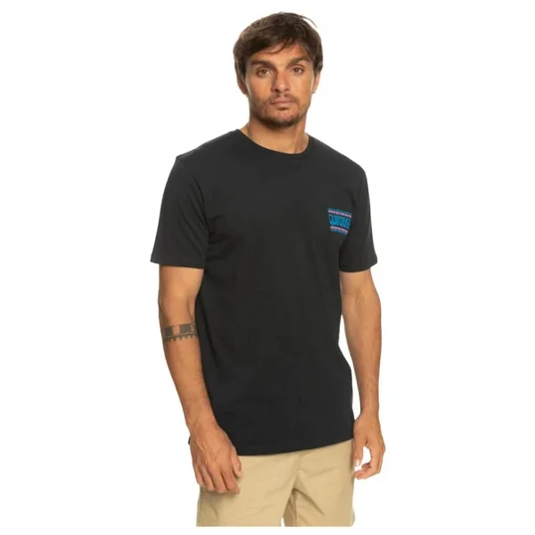 Quiksilver Warped Frames EQYZT07224 Kısa Kollu Bisiklet Yaka Erkek Tişört - Görsel 6