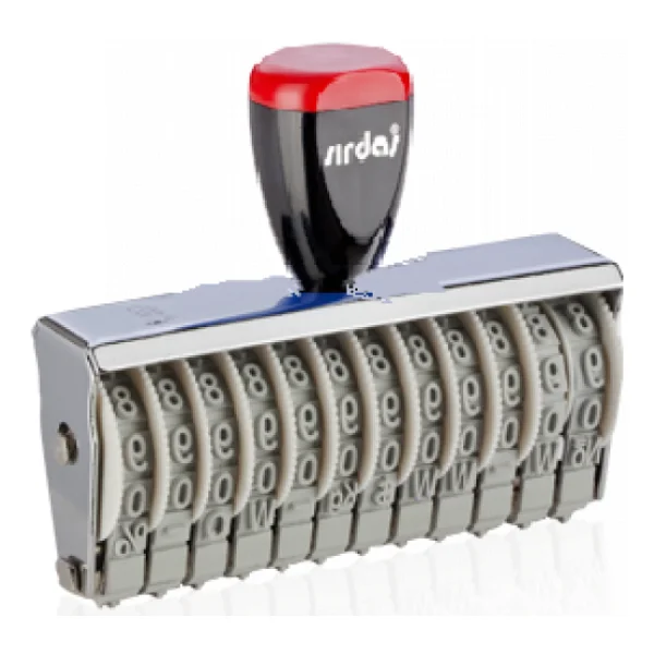 Sırdaş Numaratör 5Mm 12 Hane 15512 - Görsel 3