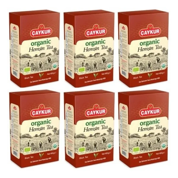 Çaykur Organik Hemşin 400 gr 6'lı Çay - Görsel 7