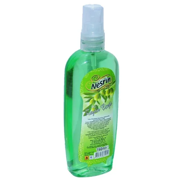 Nesrin Zeytin Çiçeği 60 Derece Pet Şişe 160 ml Sprey Kolonya - Görsel 5
