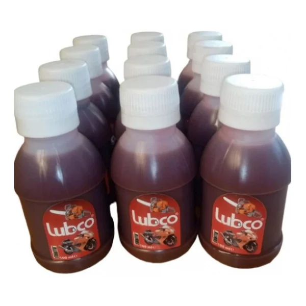 Lubco 2T 2 Zamanli Kirmizi Benzine Karisim Yagi 100 Ml X 12 - Görsel 3
