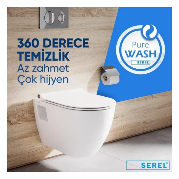 Serel SM23ODS110H Smart Asma Klozet - Görsel 5