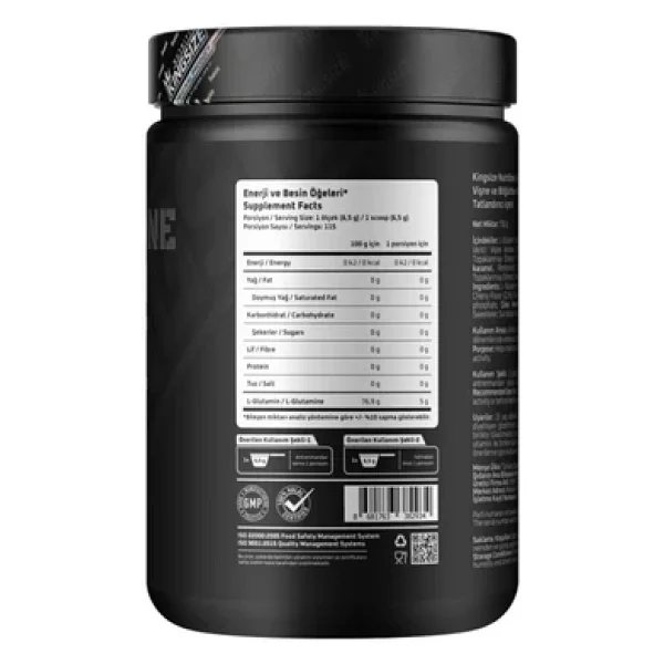 Kingsize Nutrition Glutamine Powder 750 gr - Görsel 6