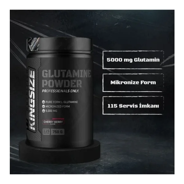 Kingsize Nutrition Glutamine Powder 750 gr - Görsel 7
