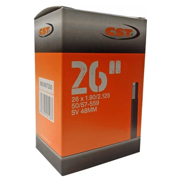 CST İç Lastik 26x1.90-2.125 48mm Kalın Sibop - Görsel 2