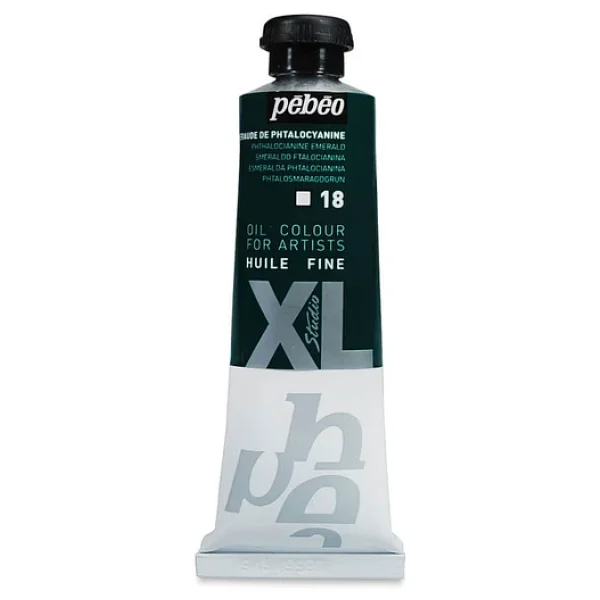 Pebeo Huile Fine XL 37 ml 18 Phthalocyanine Emerald Yağlı Boya - Görsel 5