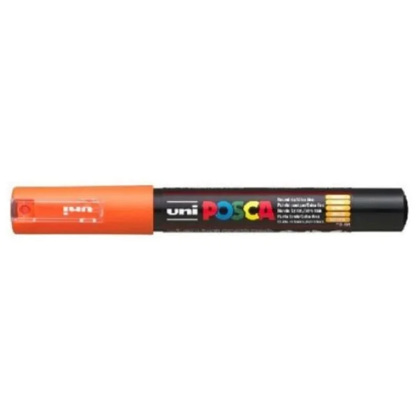 Uni-Ball Posca PC-1M 0.7 mm Turuncu Marker Kalem - Görsel 6