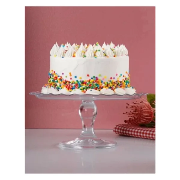 Paşabahçe Petite Patisserie 96953 26 cm Ayaklı Servis Tabağı - Görsel 2