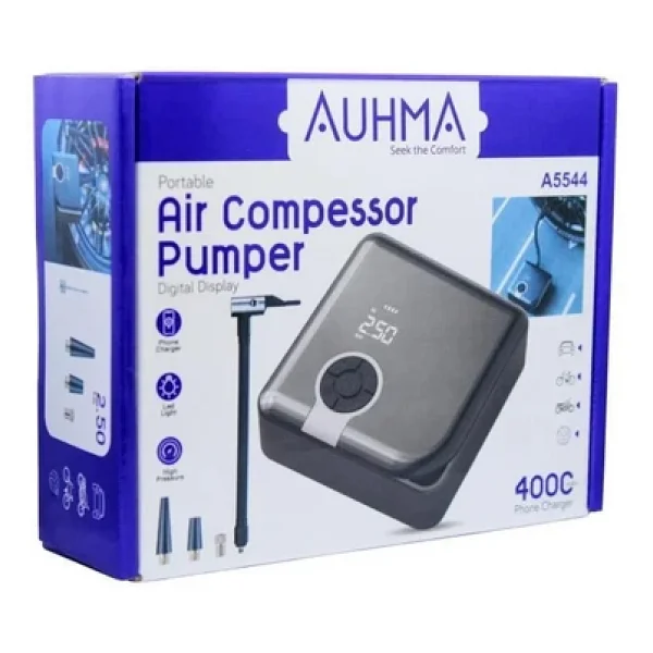 Auhma A5544 Dijital Araç Kompresörü - Görsel 7