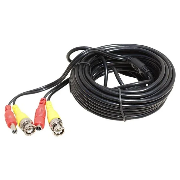 Powermaster Bnc Bnc Cctv Güvenlik Kamerası Kablosu Dişi Erkek Jack Lı 10 Metre Hazır Kablo Kamera Dvr Kablosu - Görsel 2