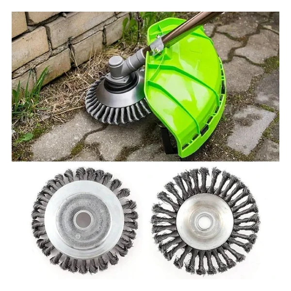 Kmtmak Motorlu Tırpan Kaldırım Temizleme Aparatı - Görsel 3