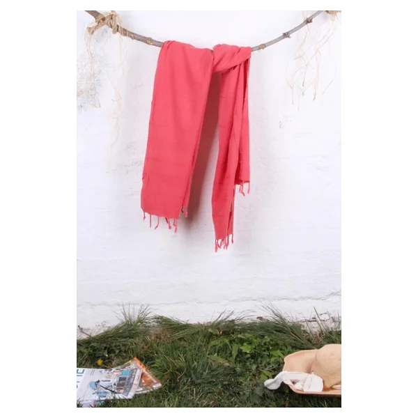 %100 Pamuk 90x180 Taşlanmış Peştemal - Görsel 5