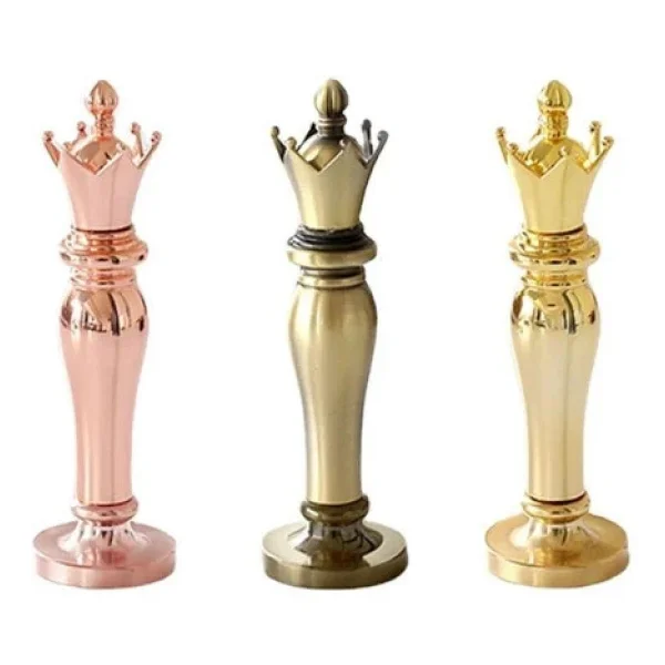 Mum Mühür Damga Kolu Premium Metal Kraliyet Tacı Rose Gold - Görsel 3
