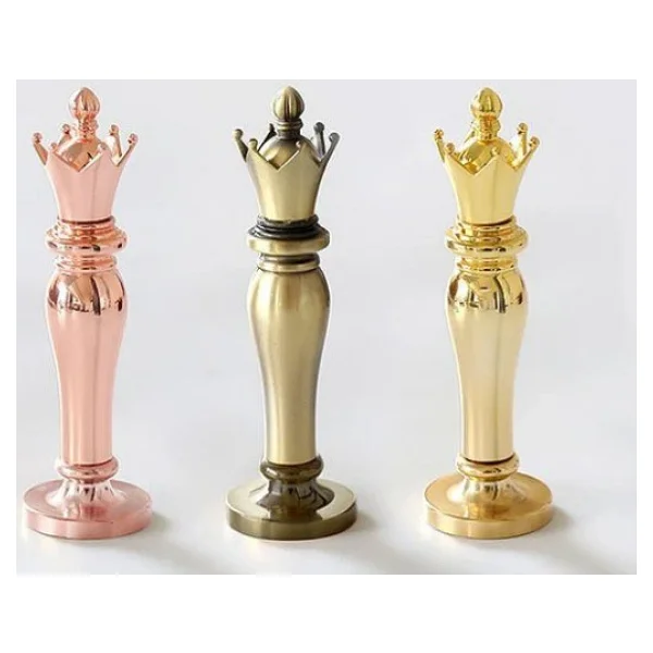 Mum Mühür Damga Kolu Premium Metal Kraliyet Tacı Gold - Görsel 7