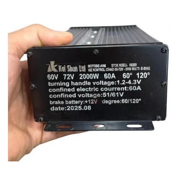 Hız Kontrol Cihazı 60-72V - 2000 Watt- E-Bike - Görsel 6