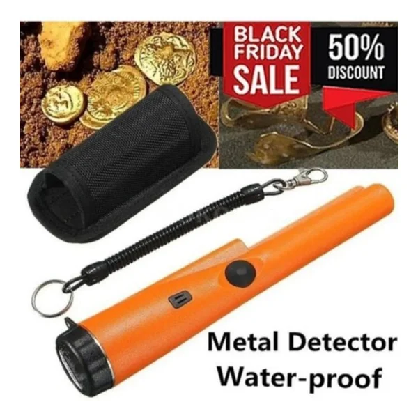 GP Pointer 360° Metale Duyarlı Altın Define Arama Bulma Dedektörü - Görsel 2