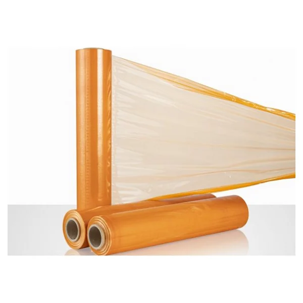 Palet Rulo Streç Film Folyo - Turuncu - 17 Mikron - 50 Cm. x 300 Metre - 3 Adet - Görsel 3