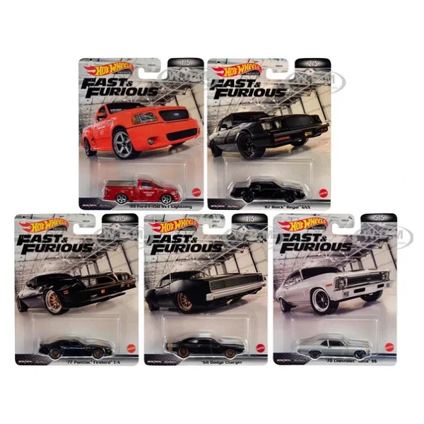 Hot Wheels Premium Dmc55 Fast And Furious - Retro Entertaintment - Görsel 3