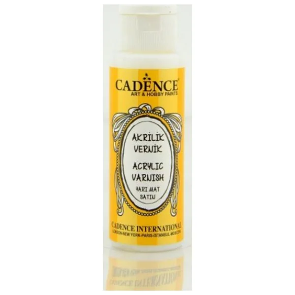 Cadence Su Bazlı Vernik 70 Ml. Yarı Mat - Görsel 3