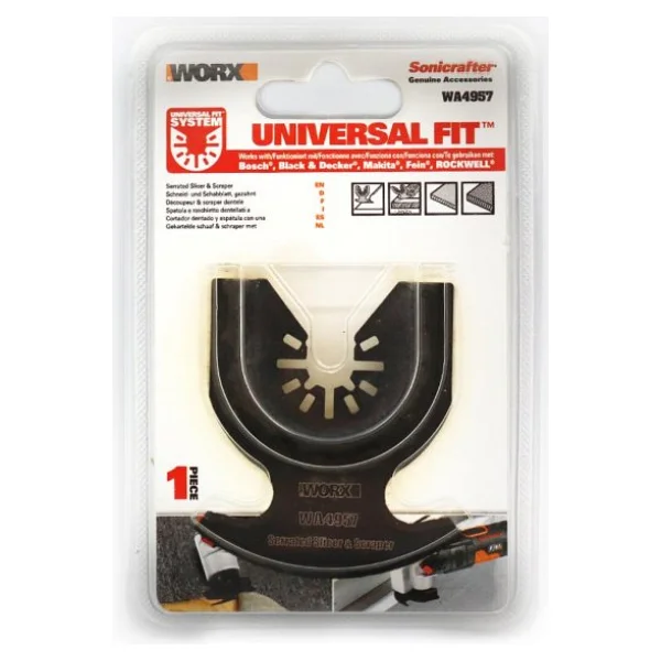 WORX WA4957 Çok Amaçlı Raspalama Makinası İçin 65mm Universal Kazıma ve Halı Kesme Bıçağı - Görsel 10