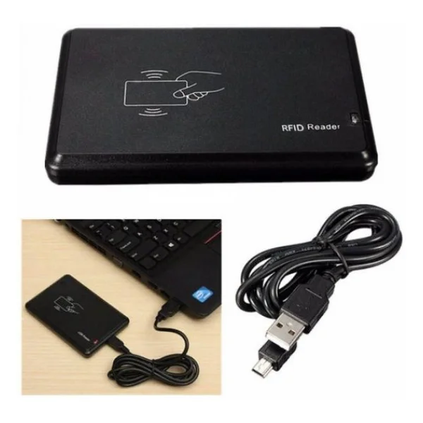 Rfid Göstergeç 125 Khz EM4100 Manyetik Proximity USB Kart Okuyucu - Görsel 2