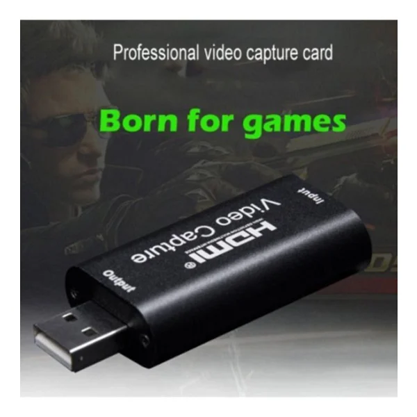 Hdmı Video Capture Usb 2.0 To Hdmi Çevirici Dönüştürücü Adaptör - Görsel 2