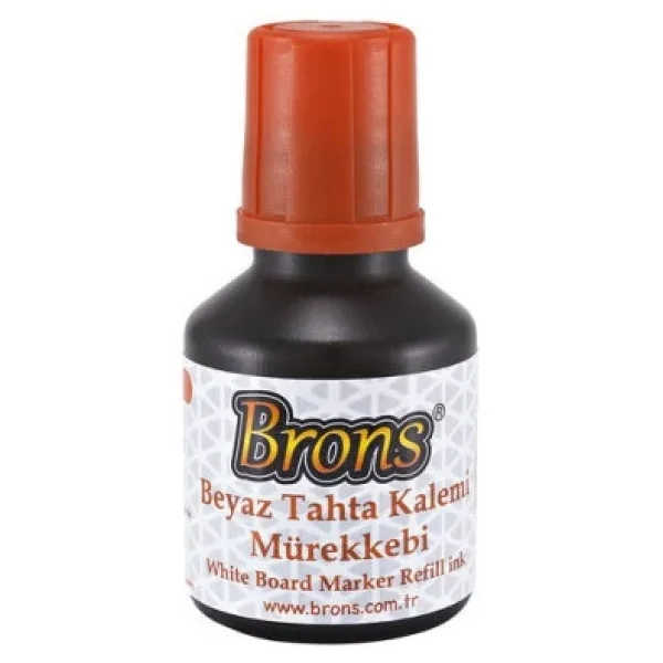 Brons 30 ml Turuncu Tahta Kalem Mürekkebi - Görsel 7