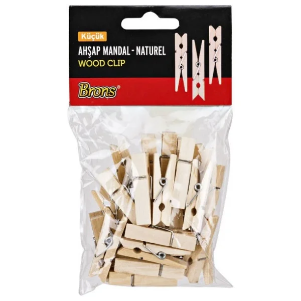 Brons Ahsap Mandal Naturel Kucuk Br-906 - Görsel 3