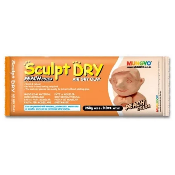 Mungyo Sculpt Dry 250Gr. Ten Rengi Seramik Hamuru - Görsel 4
