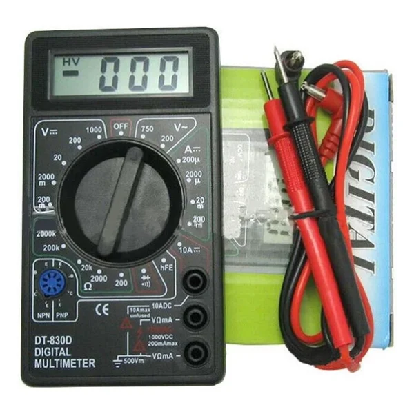WellHise DT-830D Dijital Multimetre - Görsel 7