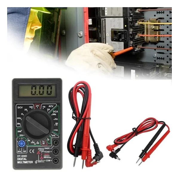 WellHise DT-830D Dijital Multimetre - Görsel 6