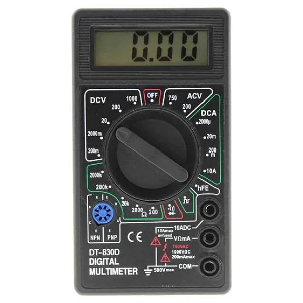 WellHise DT-830D Dijital Multimetre - Görsel 9