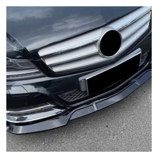 Cmk Mercedes W204 2007-2014 On Lip Brabus Piano Black (Amg) - Görsel 4