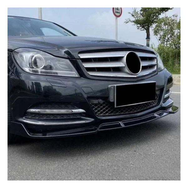 Cmk Mercedes W204 2007-2014 On Lip Brabus Piano Black (Amg) - Görsel 5