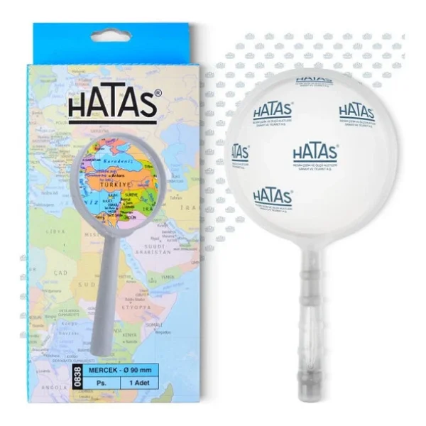 Hatas 838 90 mm Mercek Büyüteç - Görsel 2