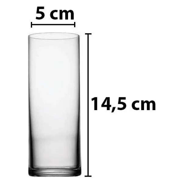 Paşabahçe Nude Anason Kristal 64007 260 cc 6'lı Rakı Bardağı - Görsel 2
